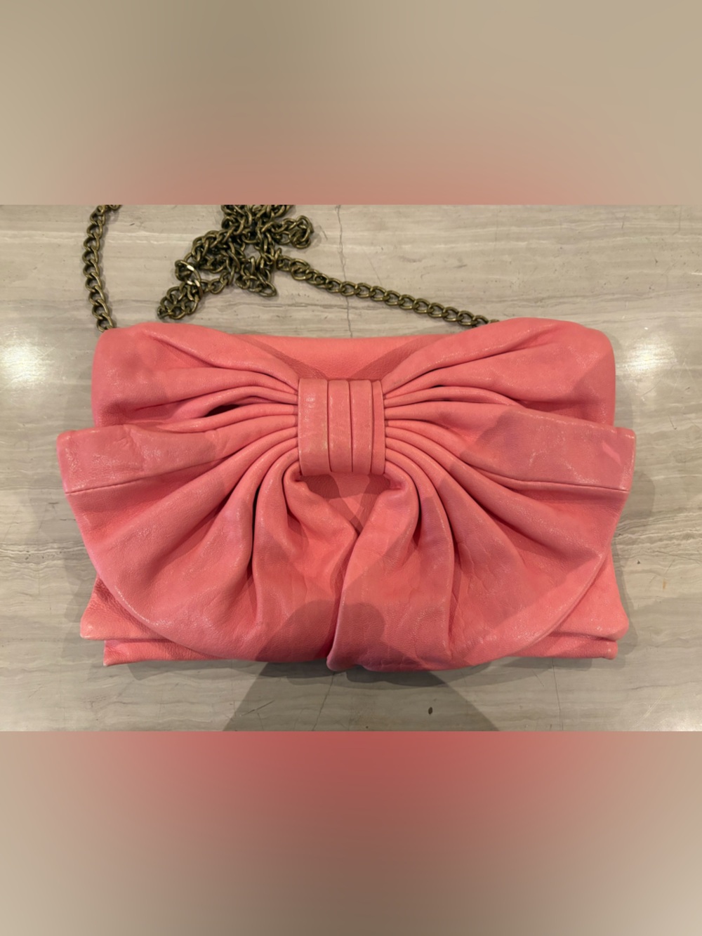Red Valentino Pink Bow purse